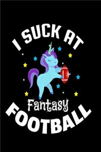 I Suck At Fantasy Football