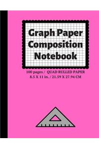 Graph Paper Composition Notebook