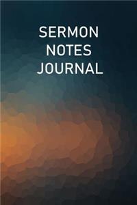 Sermon Notes Journal