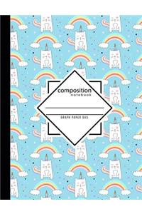 Composition Notebook Graph Paper 5x5