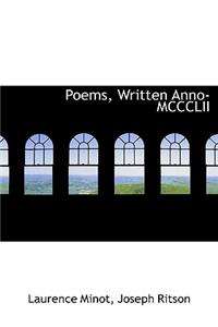 Poems, Written Anno-MCCCLII