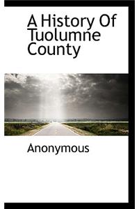 A History of Tuolumne County