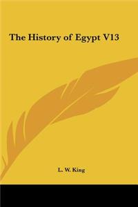 The History of Egypt V13