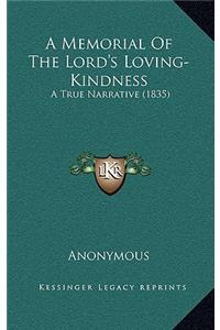 Memorial of the Lord's Loving-Kindness