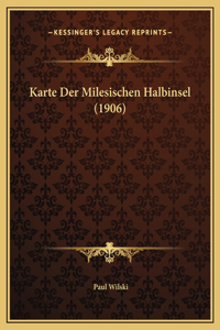 Karte Der Milesischen Halbinsel (1906)
