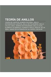 Teoria de Anillos: Teoria de Cuerpos, Numero Racional, Anillo, Extension de Cuerpos, Anillo de Polinomios, Anillo Ciclico, Ideal