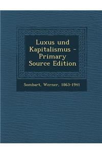 Luxus Und Kapitalismus