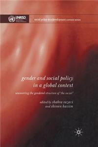 Gender and Social Policy in a Global Context