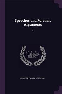 Speeches and Forensic Arguments