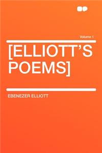 [elliott's Poems] Volume 1