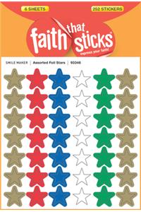 Assorted Foil Stars
