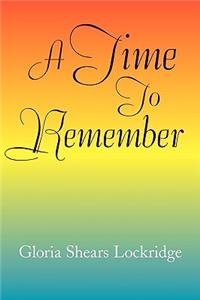 A Time to Remember