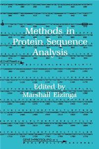 Methods in Protein Sequence Analysis