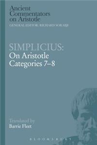 Simplicius: On Aristotle Categories 7-8