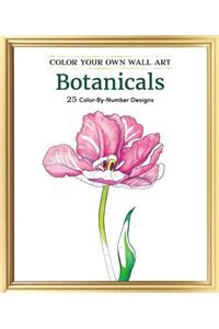 Color Your Own Wall Art Botanicals