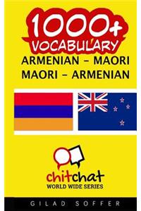 1000+ Armenian - Maori Maori - Armenian Vocabulary