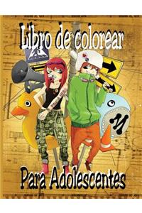 Libro de colorear para adolescentes