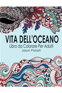 Vita Dell Oceano Libro Da Colorare Per Adulti