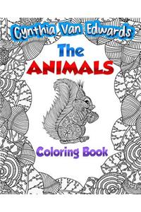 The Animal Coloring Book!: The Adult Coloring Book of Stress Relieving Animals, Gardens, Plants & More!