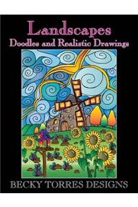 Landscapes - Doodles and Realistic Drawings