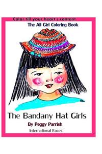 Bandany Hat Girls Coloring Book