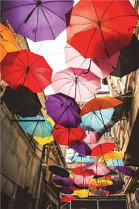 Colorful Umbrellas Journal