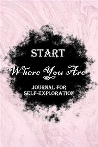 Start Where You Are
