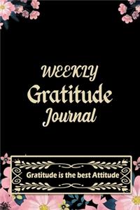 Weekly Gratitude Journal