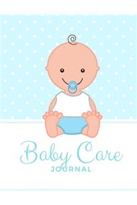 baby care journal: dialy log book, Record Sleep, Feed, Diapers, Activities And Supplies Needed. Perfect For New Parents Or Nannies.