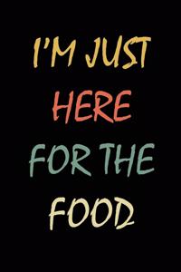 I'm Just Here for The Food