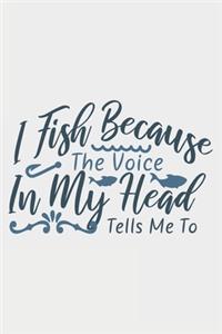 I Fish Because The Voice In My Head Tells Me To