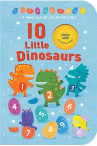 Ten Little Dinosaurs