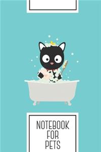 Notebook for Pets