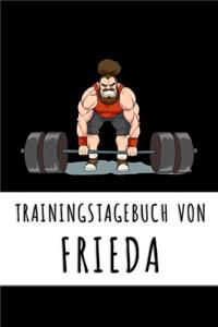 Trainingstagebuch von Frieda