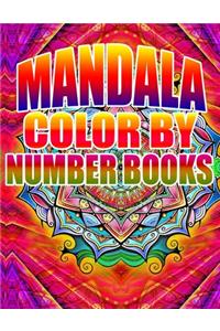 Mandala Color by Number Books