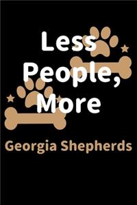 Less People, More Georgia Shepherds