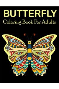 Butterfly Coloring Book for adults