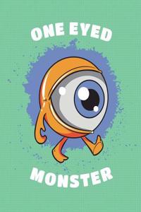 One Eyed Monster from Outer Space Notebook