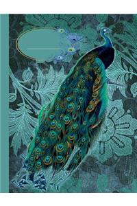 Peacock Composition Notebook