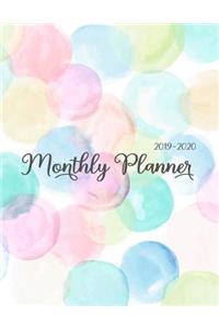 2019-2020 Monthly Planner