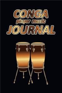 Conga Player Music Journal