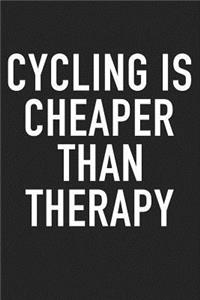 Cycling Is Cheaper Than Therapy