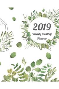 2019 Weekly Monthly Planner