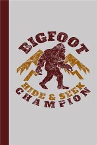 Bigfoot Hide & Seek Champion