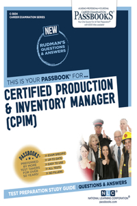 Certified Production & Inventory Manager (Cpim), Volume 3834