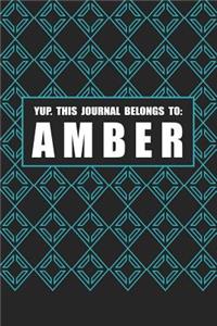 Yup. This Journal Belongs to Amber