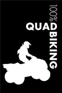 Quad Biking Notebook