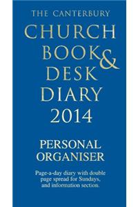 The Canterbury Church Book and Desk Diary 2014 Personal Organiser Edition