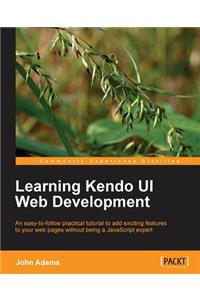 Learning Kendo Ui Web Development