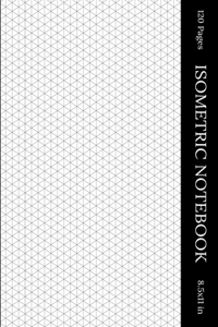 Isometric Notebook 120 Pages 8.5x11 in